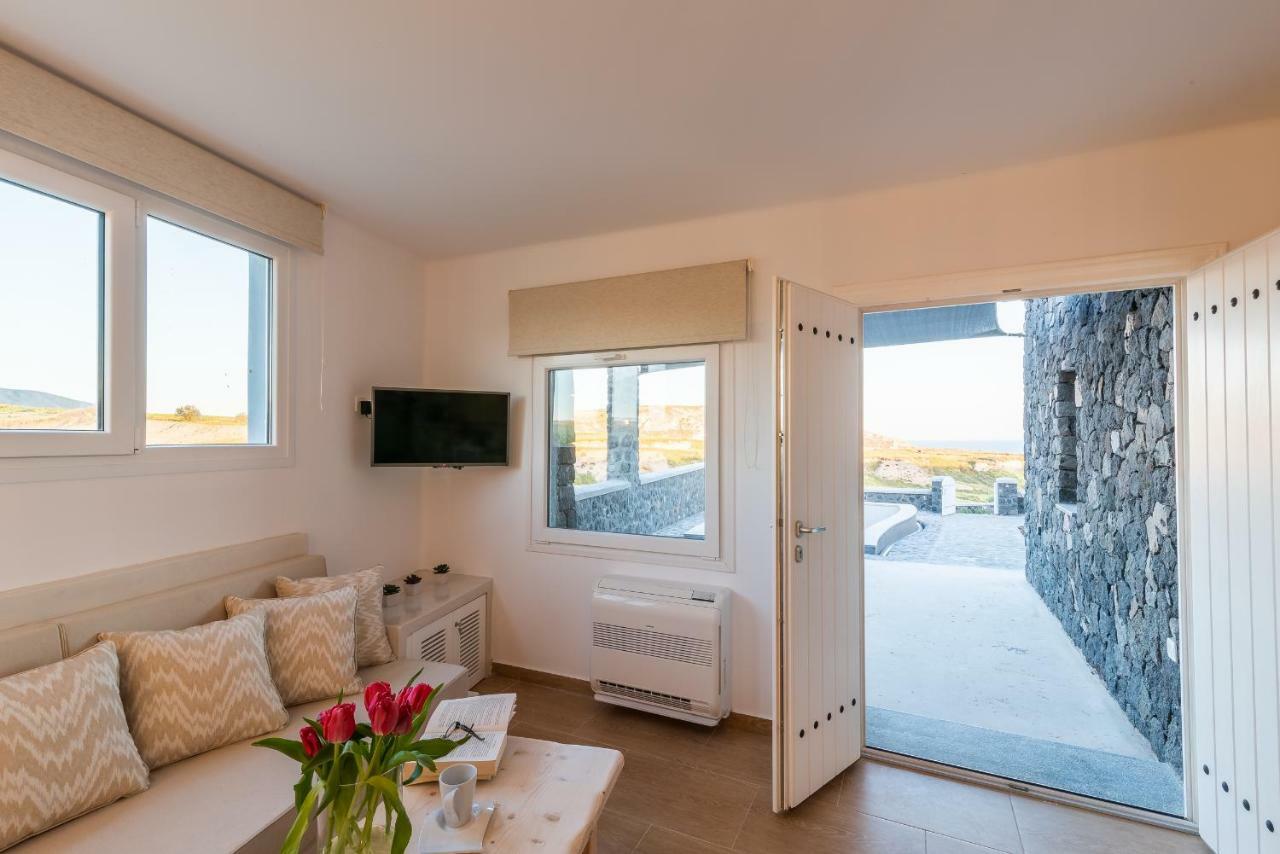 Klimata House - Private Jacuzzi Pool & Bbq Villa Vlychada Bagian luar foto